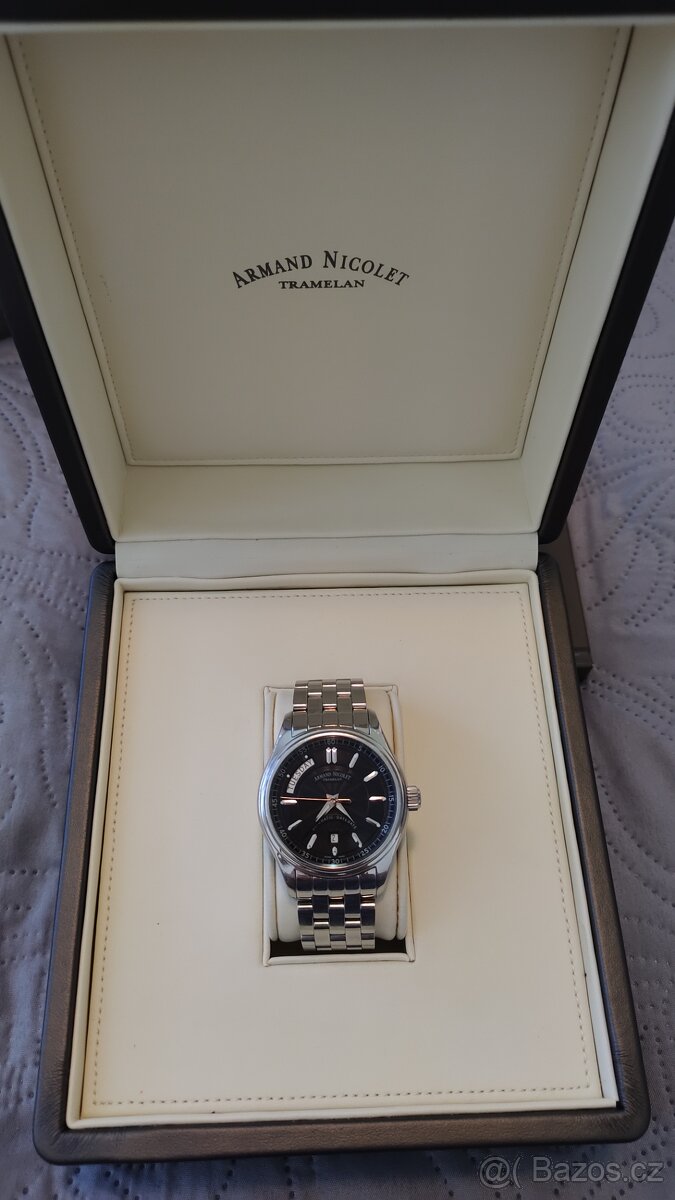 Švýcarské hodinky Armand Nicolet automatické - 2