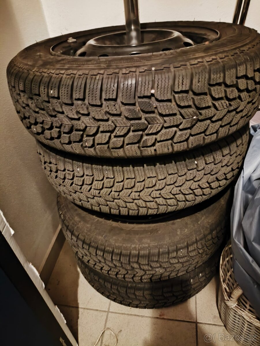 zimní kola plechové disky - 2