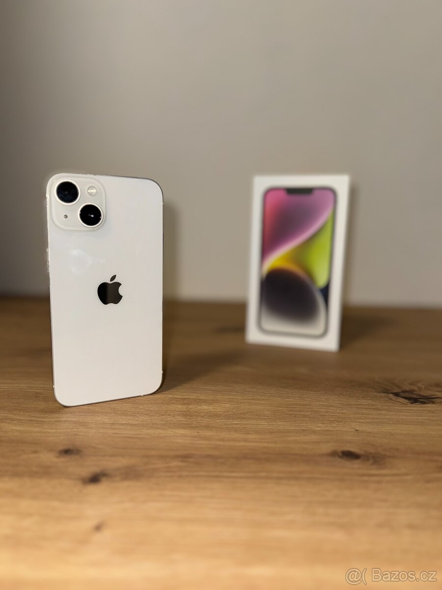 Apple iPhone 14, 128GB Starlight, 84% - 2