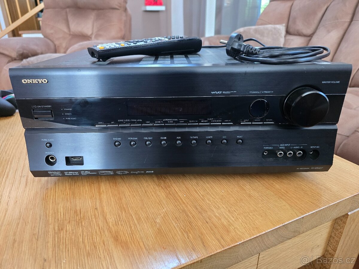 Prodám receiver Onkyo TX-SR607 – výborný stav, plně funkční - 2