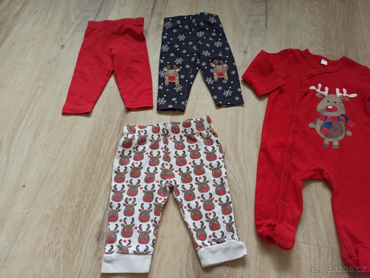 Vánoční set pro miminko - vel.0-3m - 2