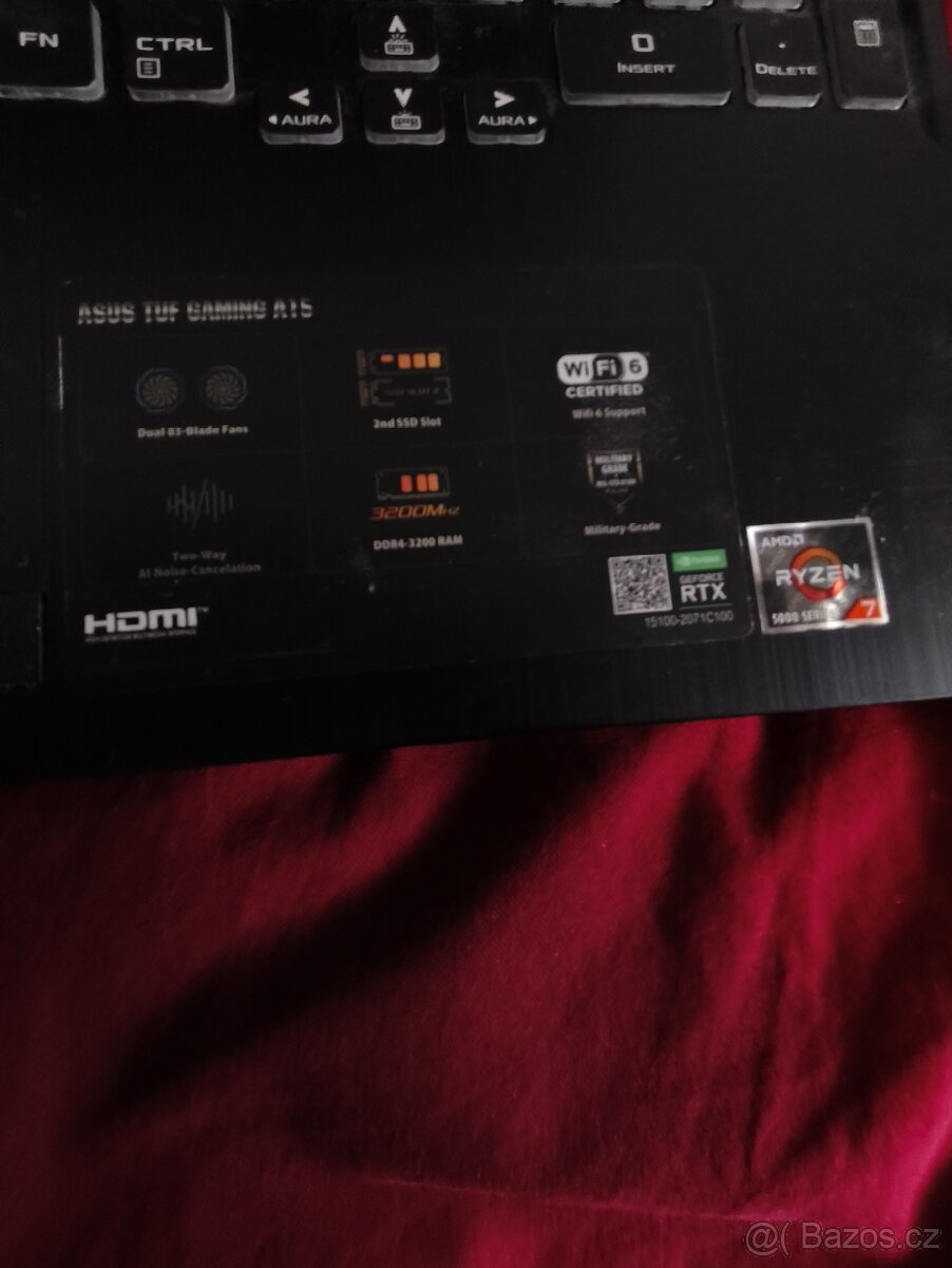 Prodám Asus Tuf A15 za 6000kč - 2