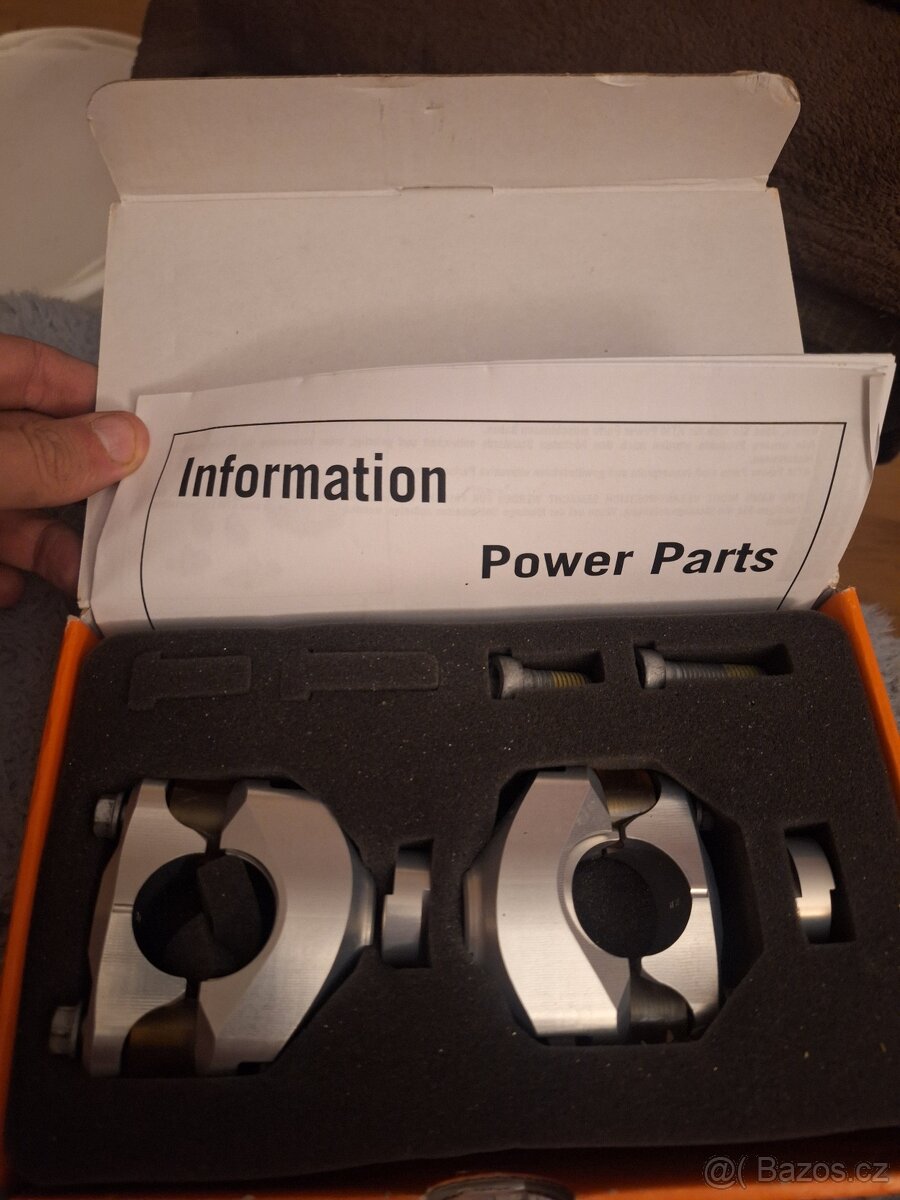 KTM odpružené klemy řidítek - 2