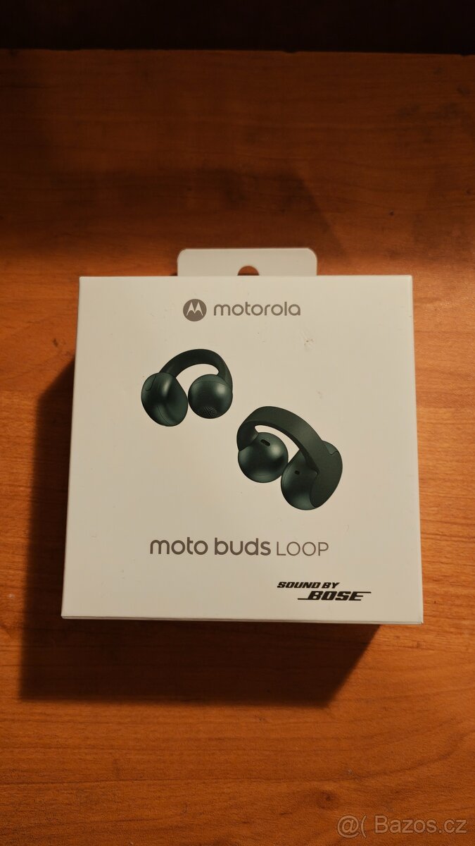 🎧 Moto Buds Loop (Sound by Bose) – Otevřená konstrukce, NOV - 2