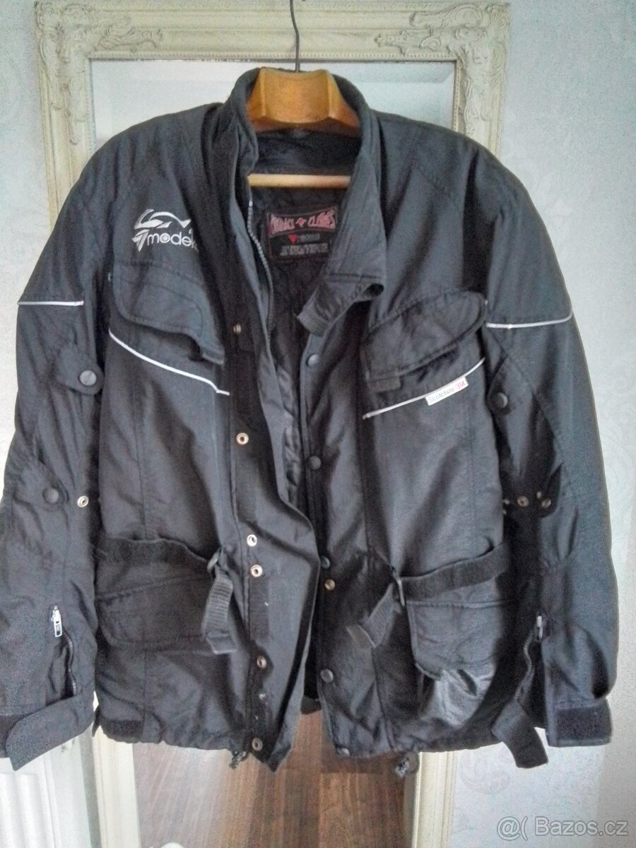 Motorkářska bunda xl, bunda na motorku - 2