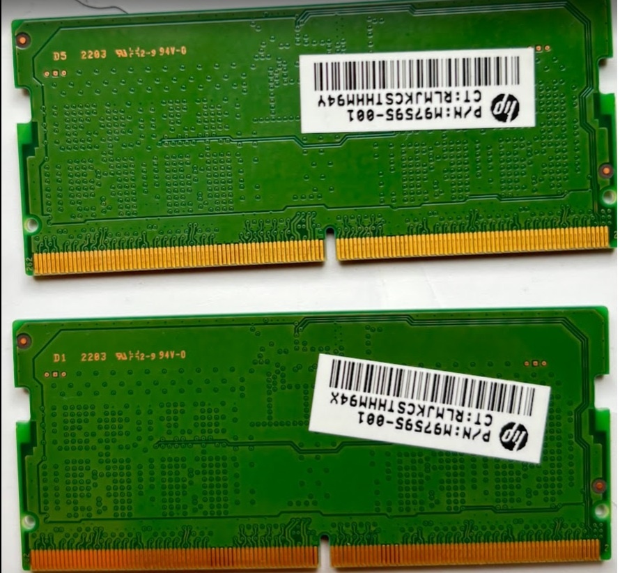 Prodám 2x DDR5 8GB - 2