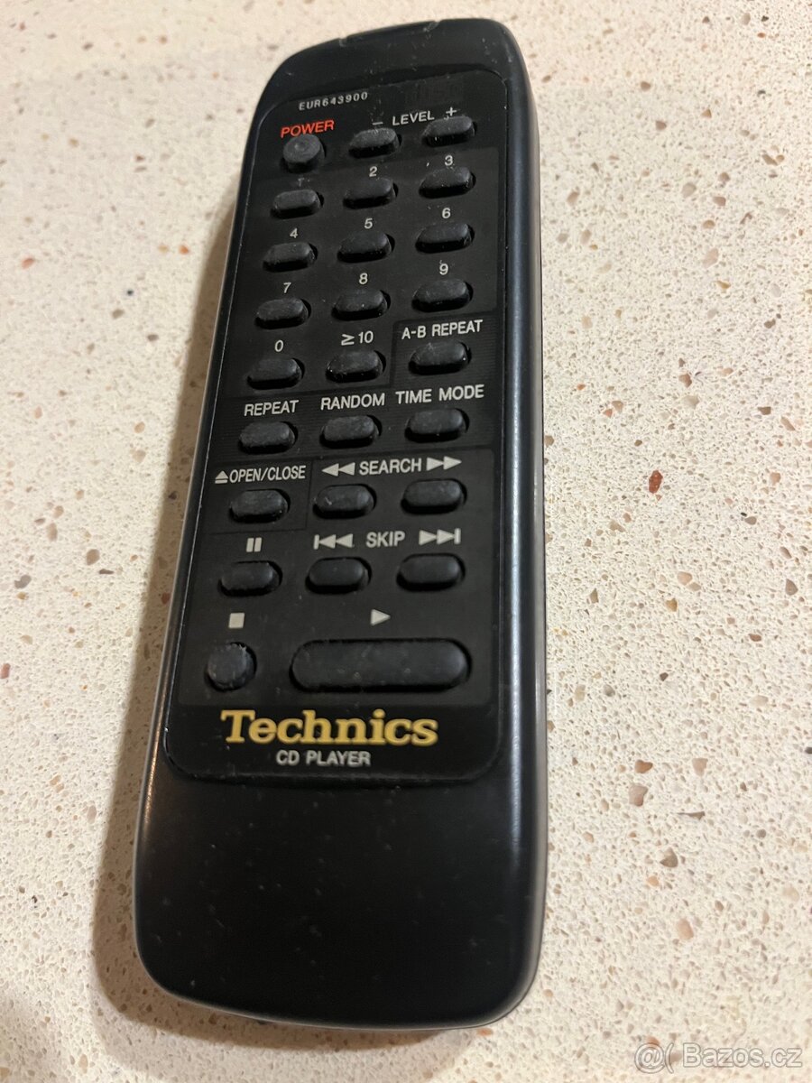 Dálkový ovladač k CD Technics EUR643900 - 2