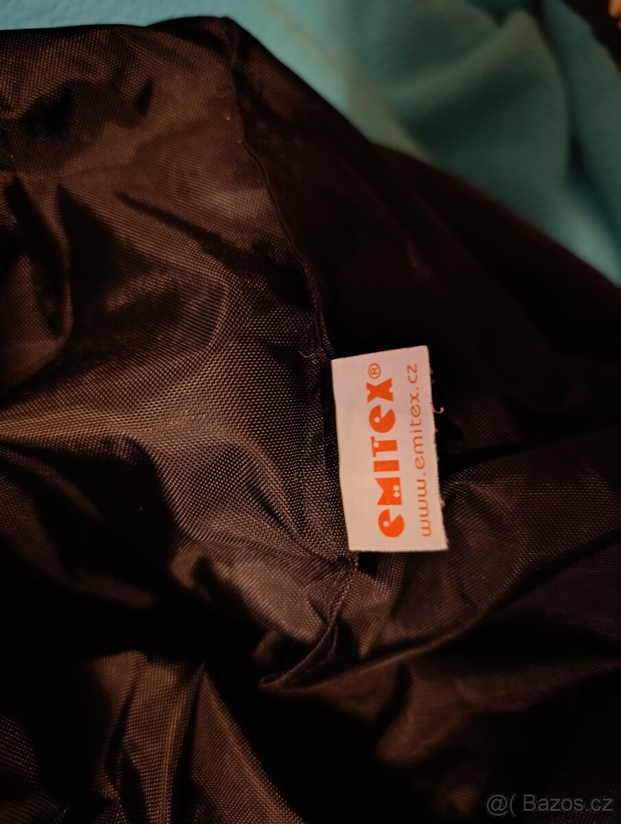 Černo-tyrkysový fusak Emitex - 2