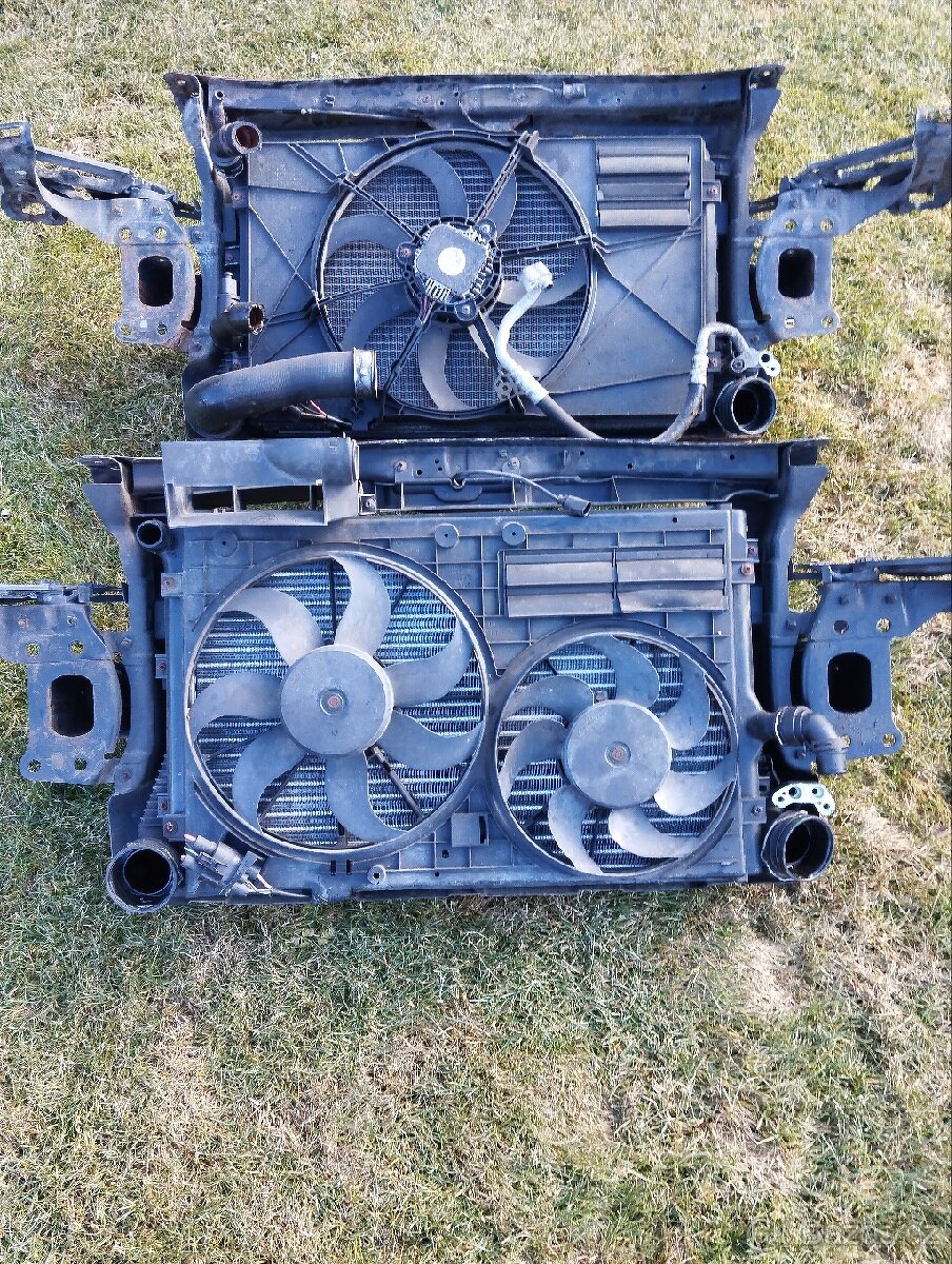 Octavia 2 chladičová stěna - 2