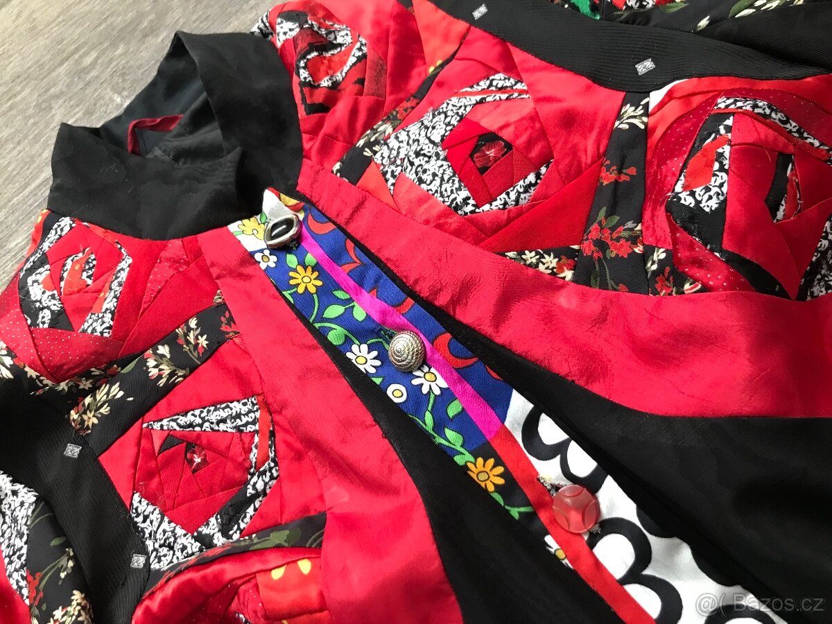 Kabát ve stylu Desigual,vel.XS/S - 2