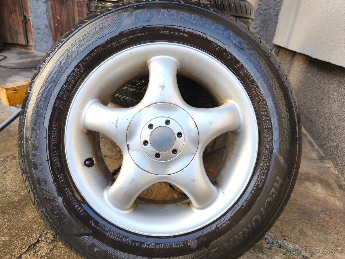 Prodám alukola s pneu Matador - 2