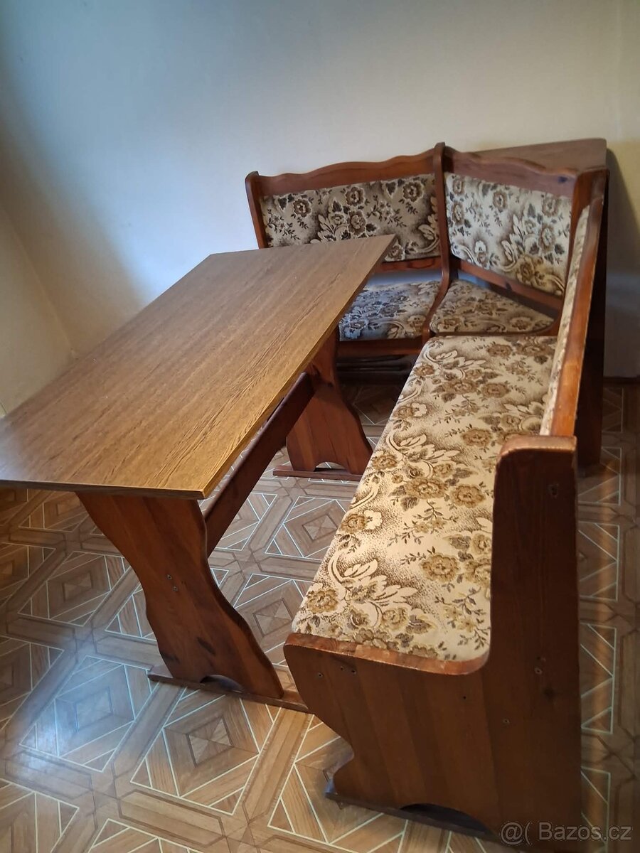 Lavice a stůl - 2