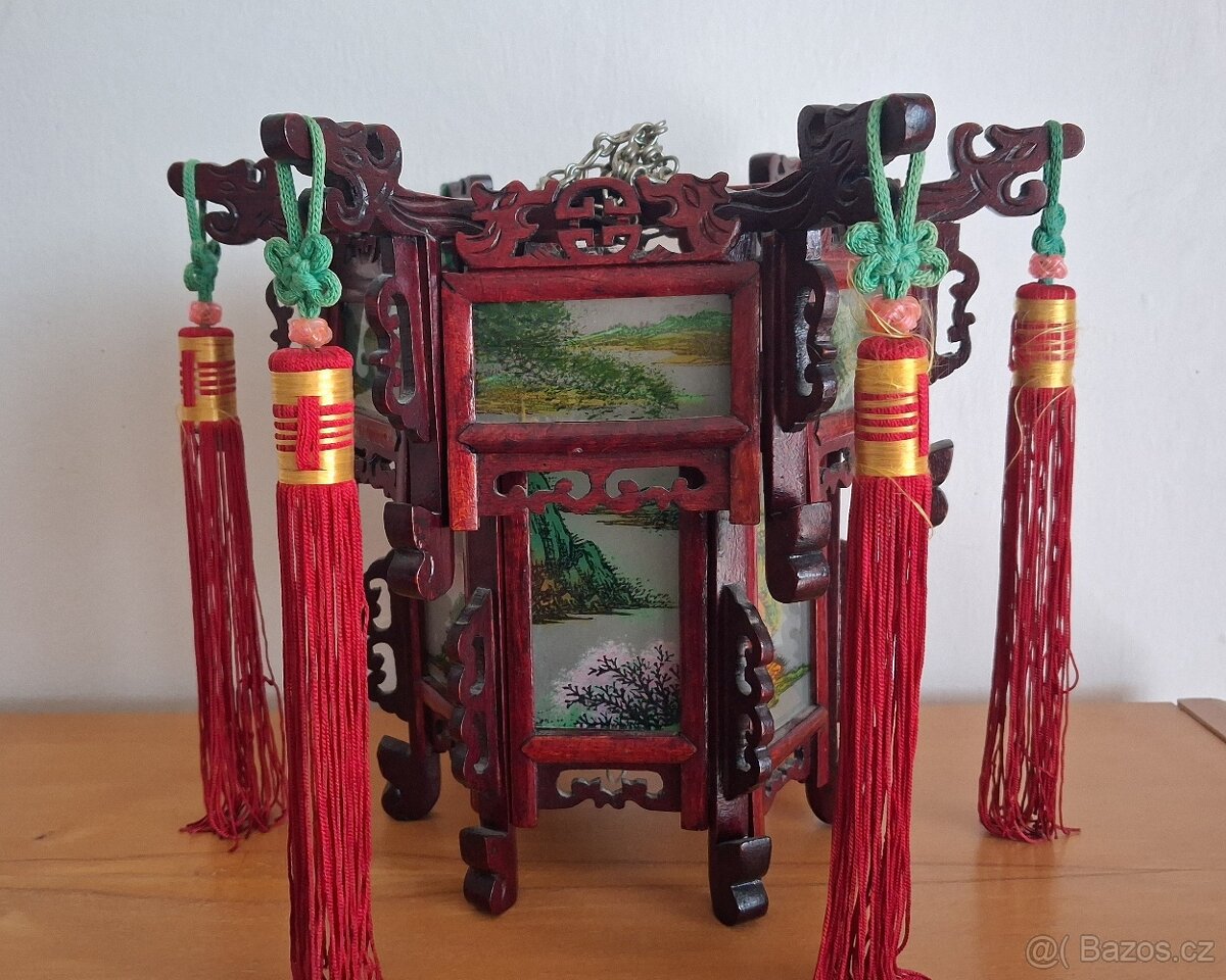 Tradiční čínská lucerna ruční práce - 2