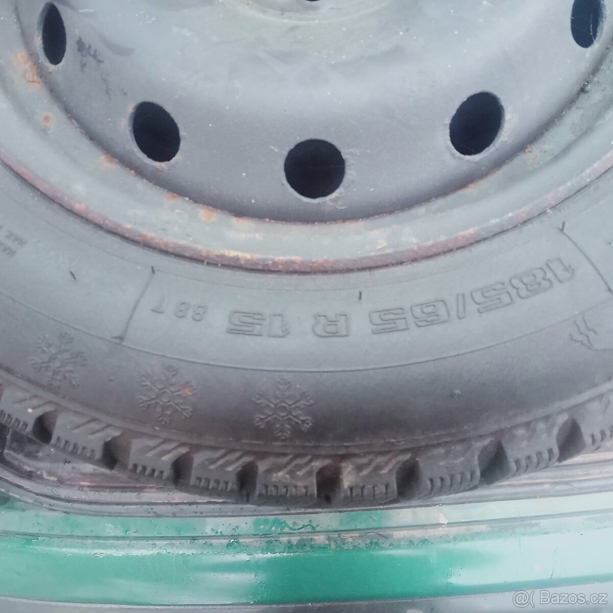 Zimní sada kol, plecháče, 185/65R15 - 2