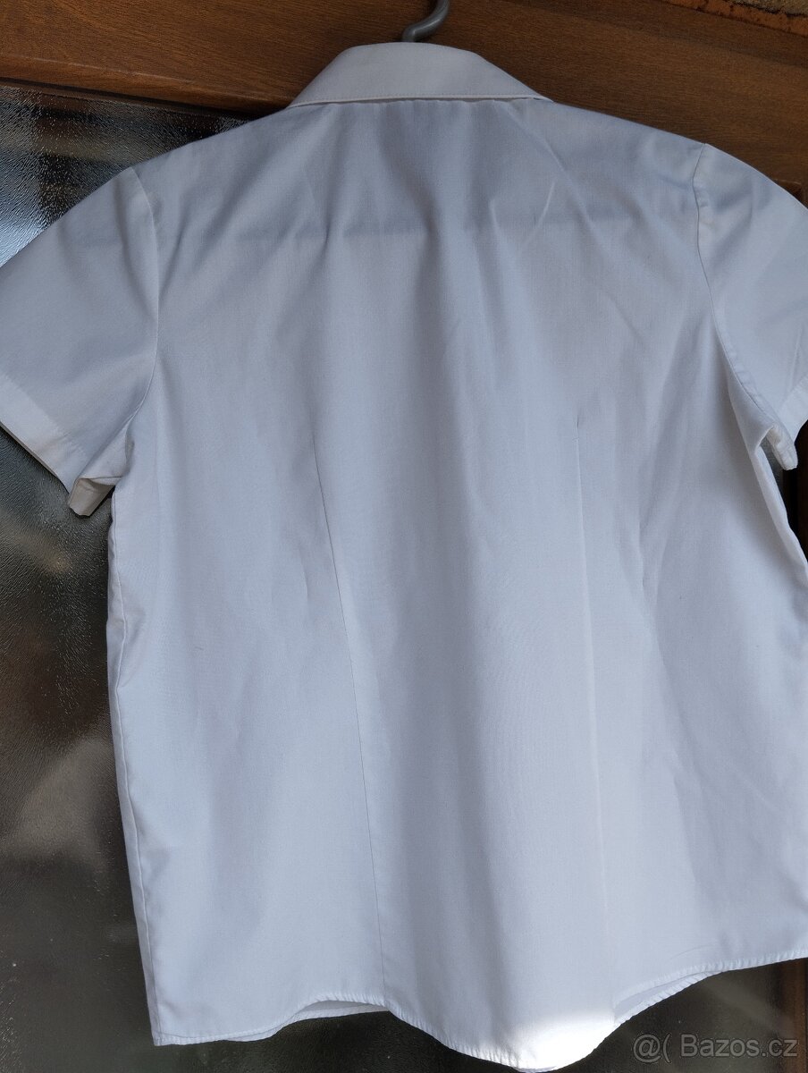 Chlapecká bílá košile Zn. George 146/152 - 2