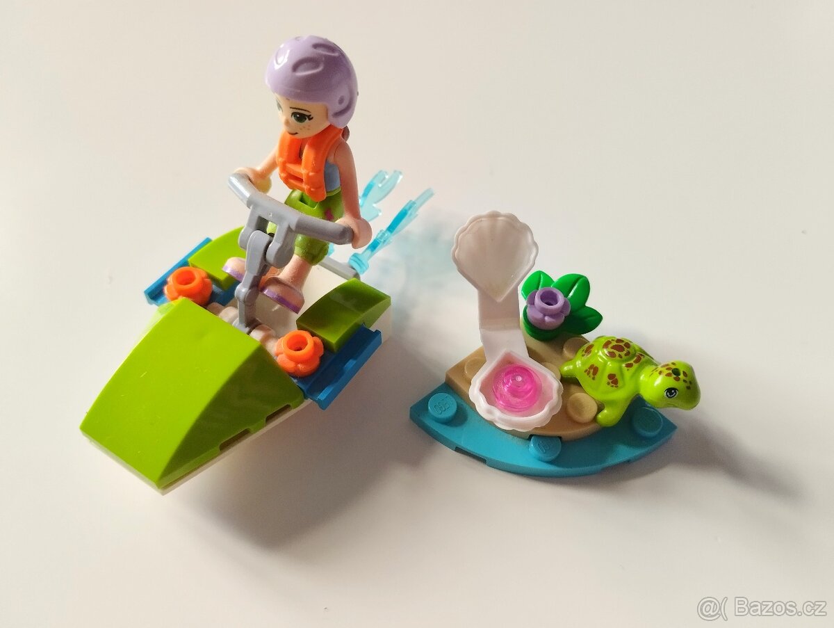 Lego Friends polybag skůtr - 2