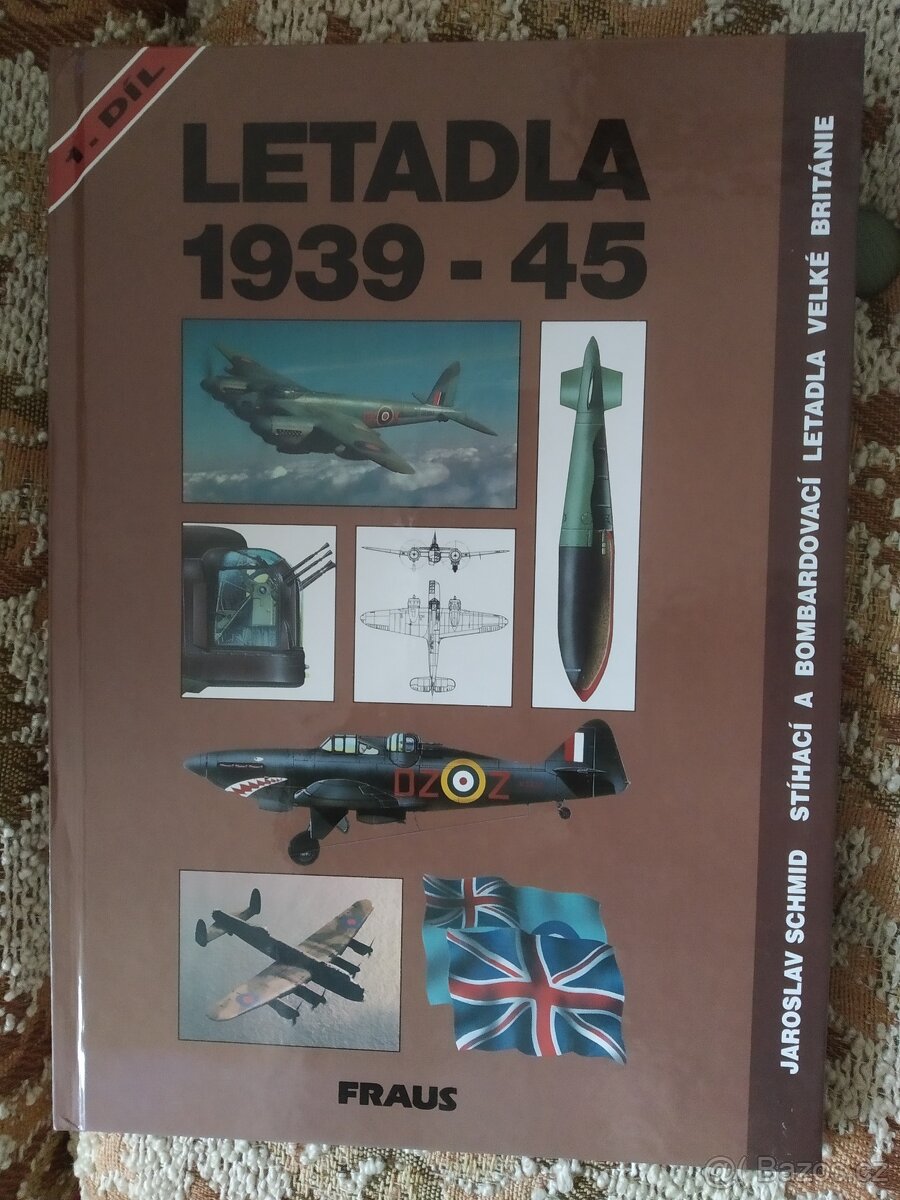 Prodám Knihu Letadla 1939-45 1.díl - 2
