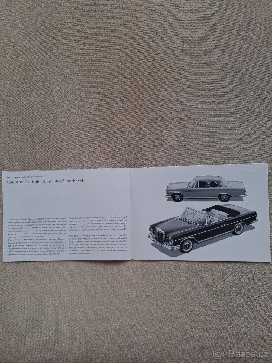 Mercedes 300 SE Coupe/Cabriolet - 2