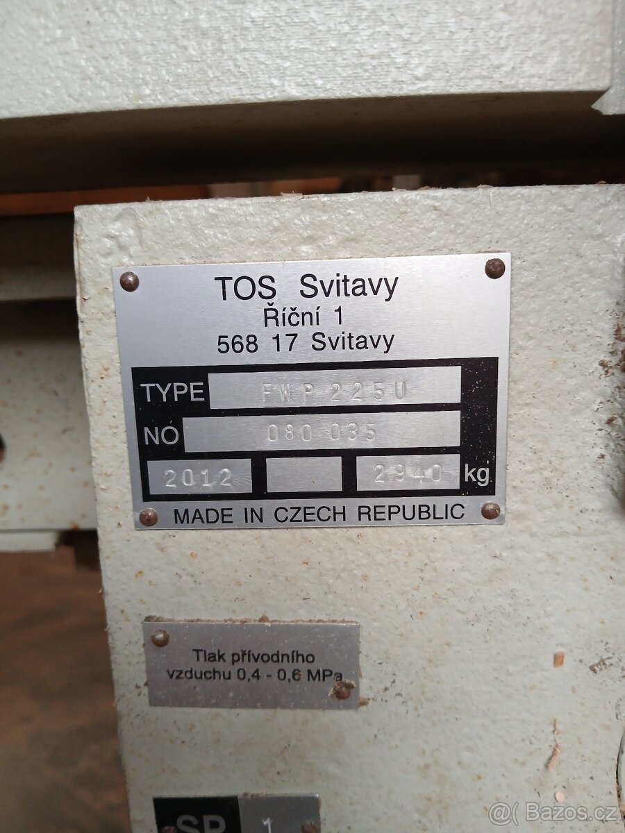 Čtyřstranná fréza - 2