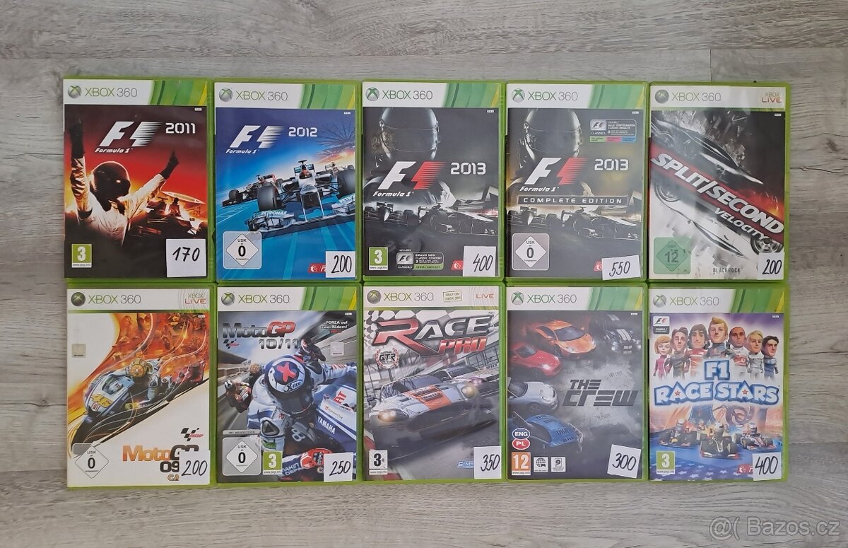 Závodní hry na xbox 360 - 2