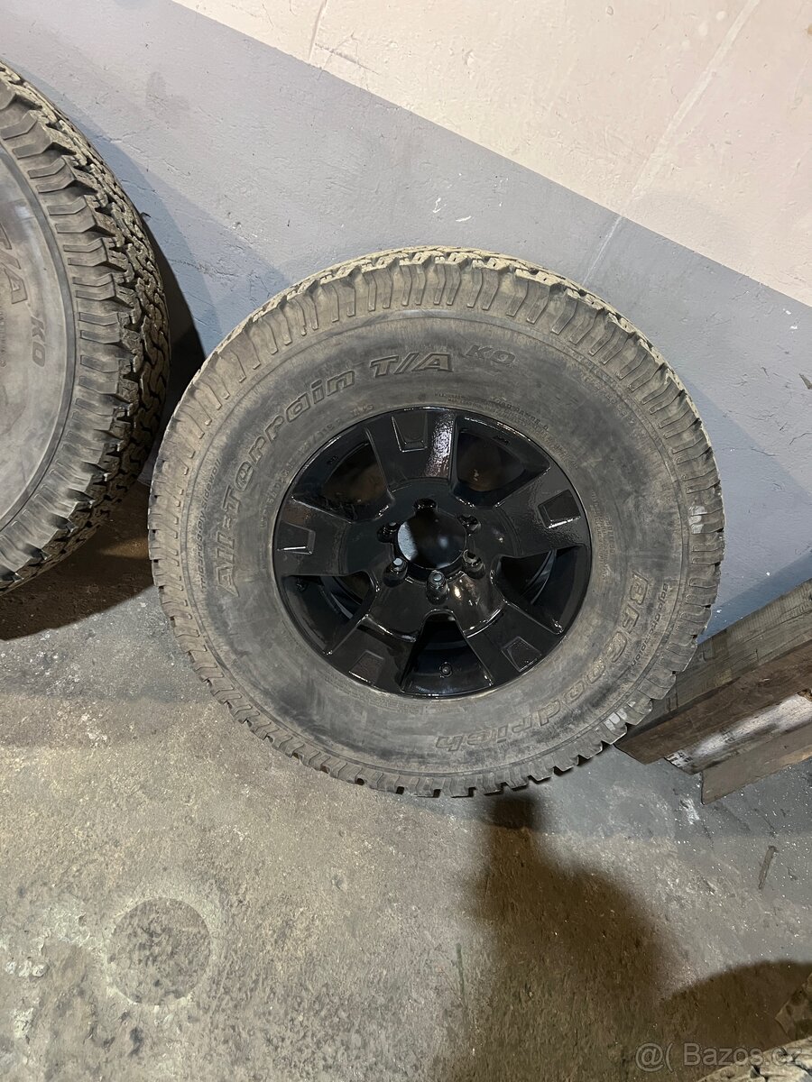 Sada originál disku gu4 Nissan patrol R17 5ks