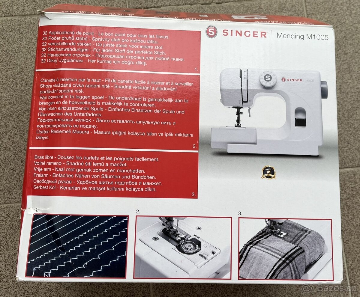 Šicí stroj Singer - NOVÝ - 2