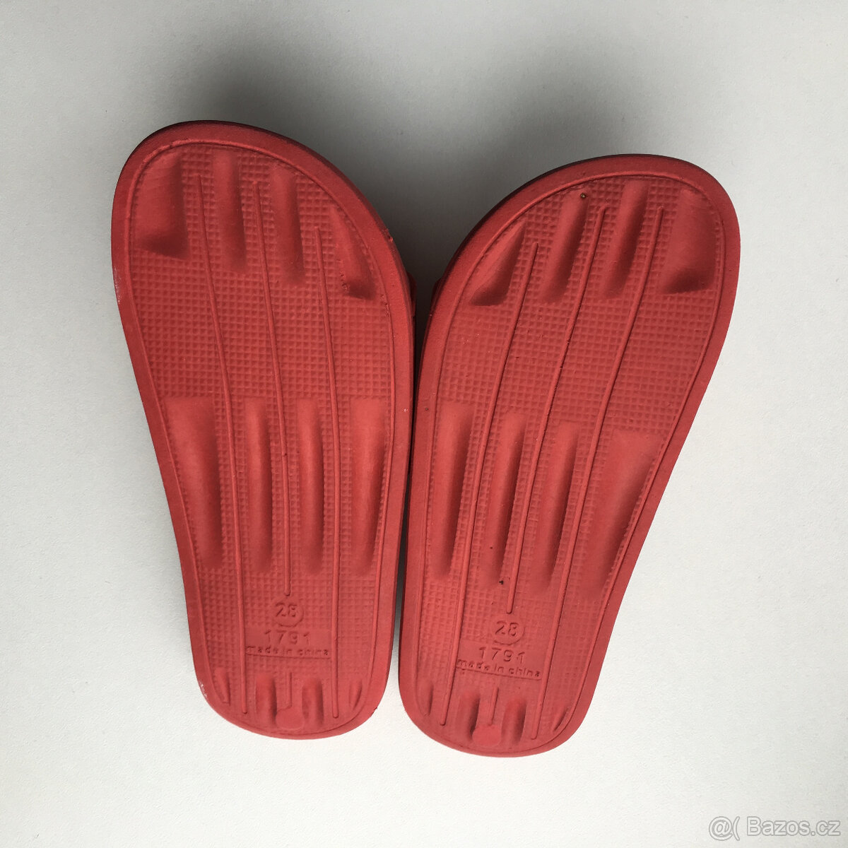 Pantofle červené vel. 28 Big Star - 2