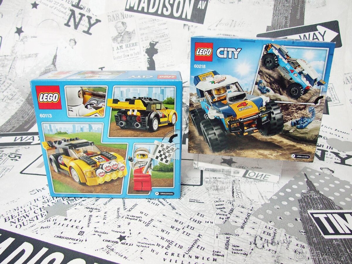 LEGO City auta 60113 60218 - 2