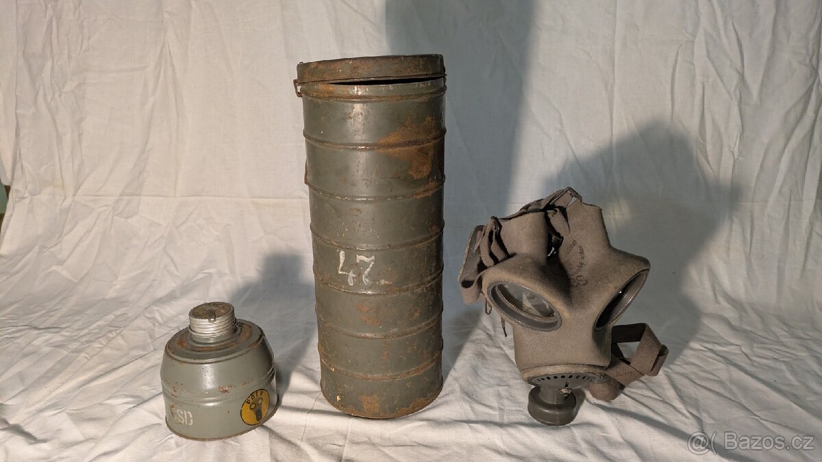 Plynová maska vz.35 "Kudrnáč" - 2