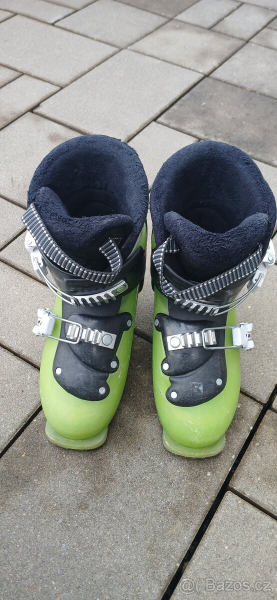 Dětské lyže 80cm včetně bot vel.18 - 2