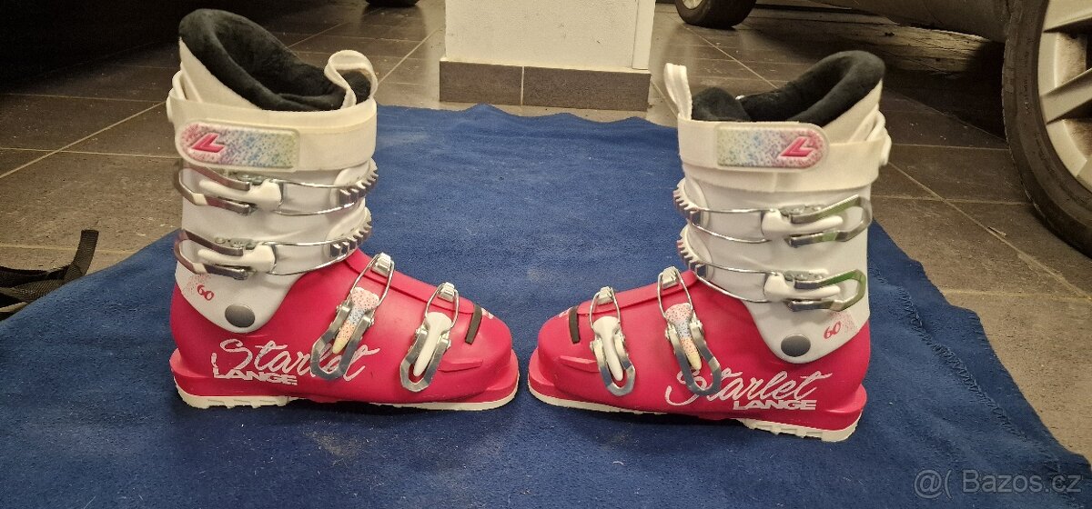 Dětské dívčí lyžáky LANGE - 2