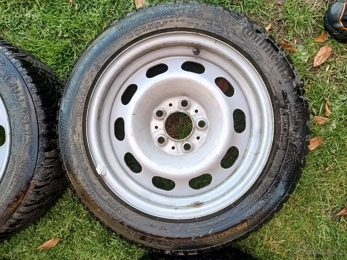 BMW 5x120 R16, zimní Conti 205/55 R16 - 2
