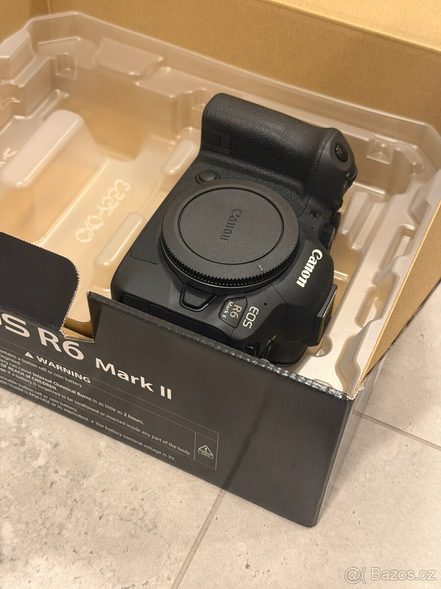 Canon R6 Mark II – TOP stav, koupen před měsícem - 2