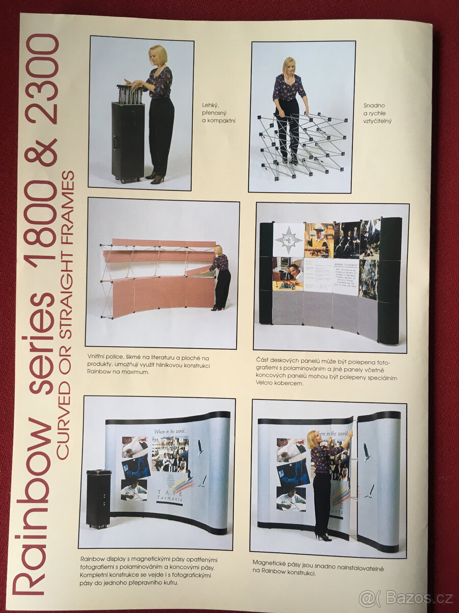 Prodám presentační stěnu - panel. na výstavy a akce - 2