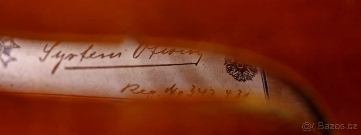 Staré 4/4 německé housle Otto Windisch c.1900 - 2