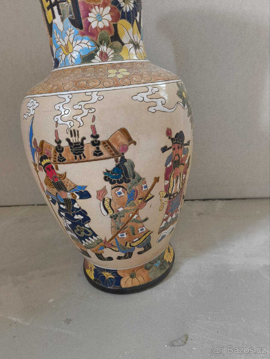 Velká čínská váza 68cm - 2