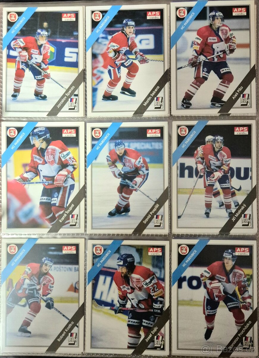 Hokejové karty APS 264 ks - 2