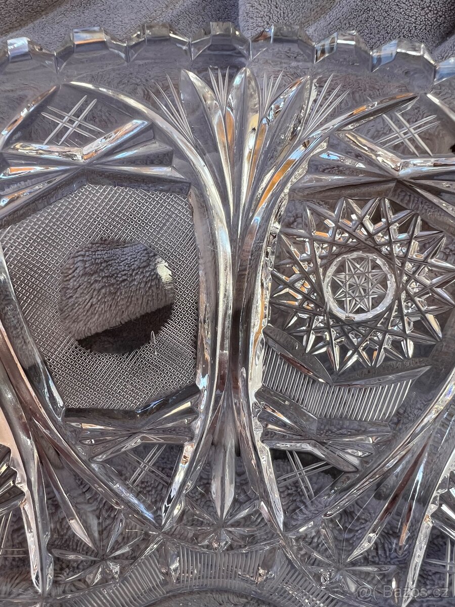 Mísa broušená Bohemia Glass - 2