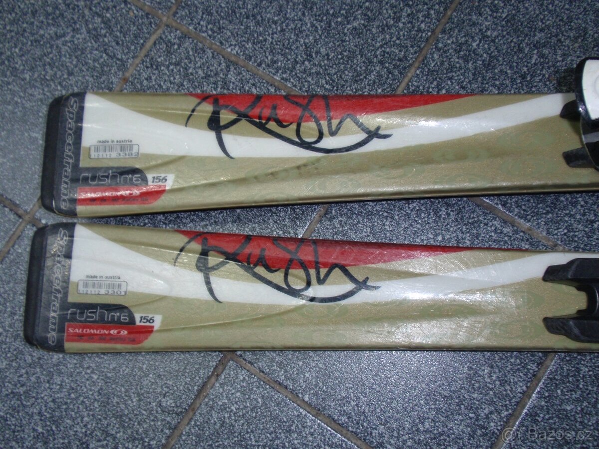 NASERVISOVANÉ DÁMSKÉ LYŽE CARVY SALOMON RUSH 156 CM - 2