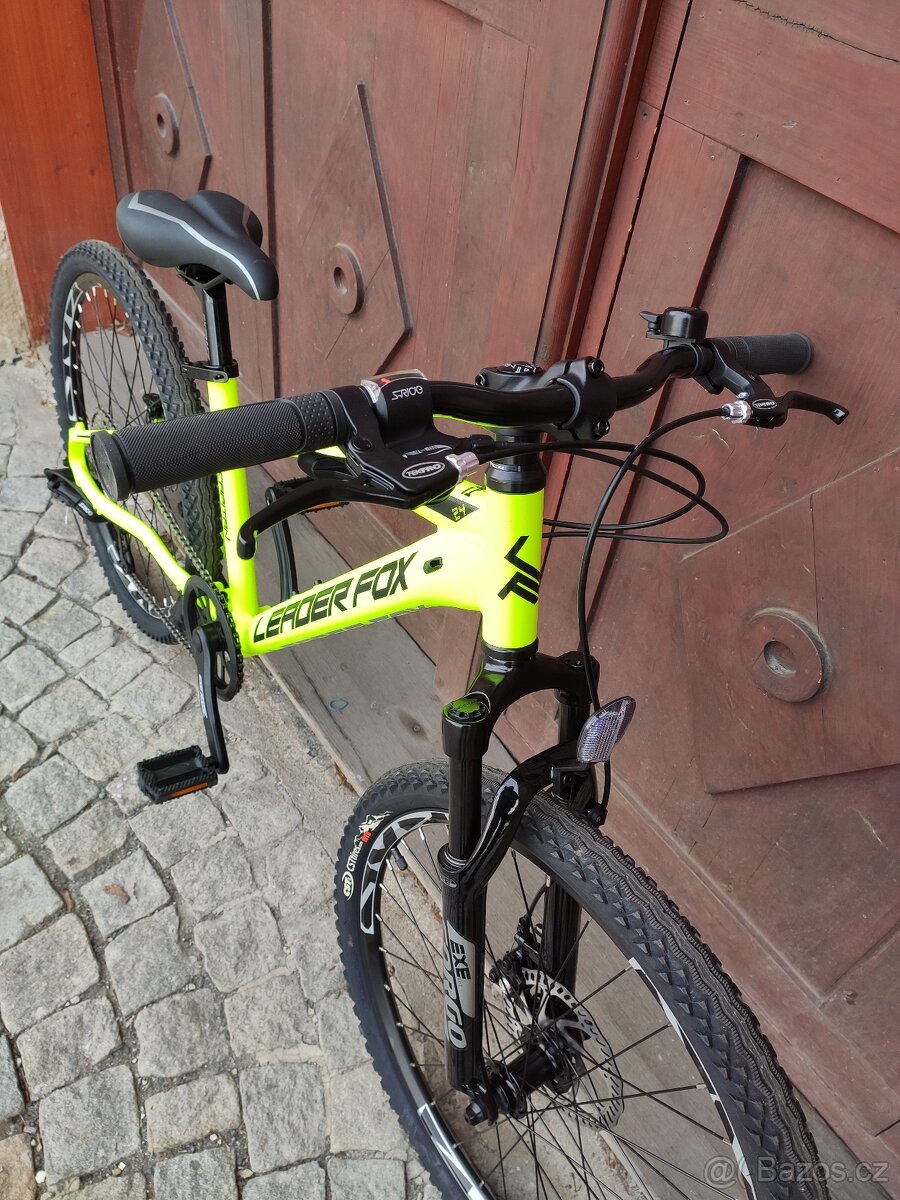Nové dětské kolo Leader Fox CAPITAN 24 8 převodů 13 alu rám - 2