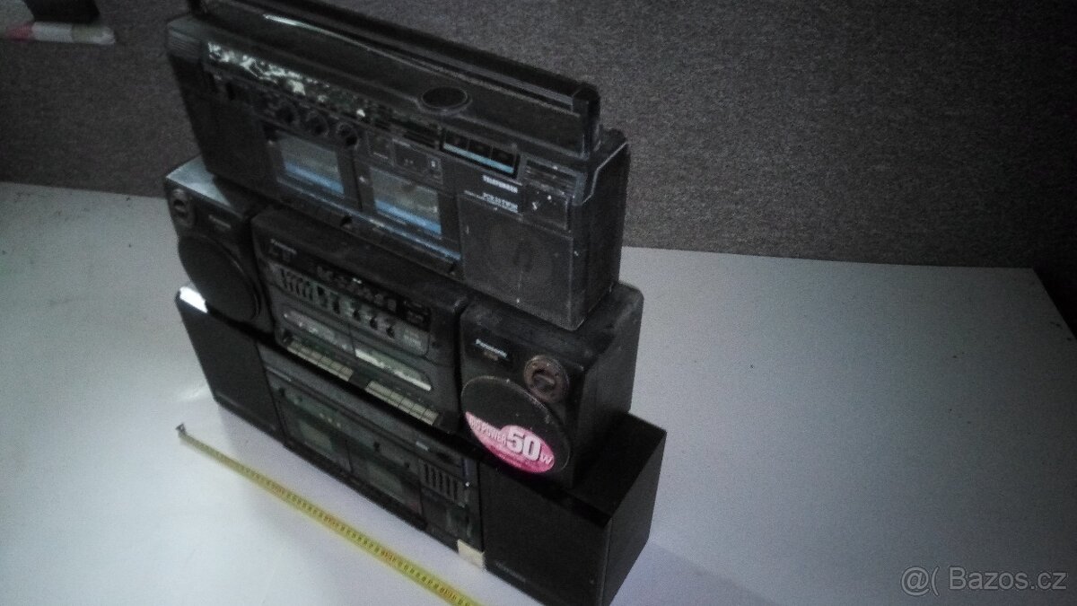 Retro kazeťáky Telefunken,Panasonic - 2