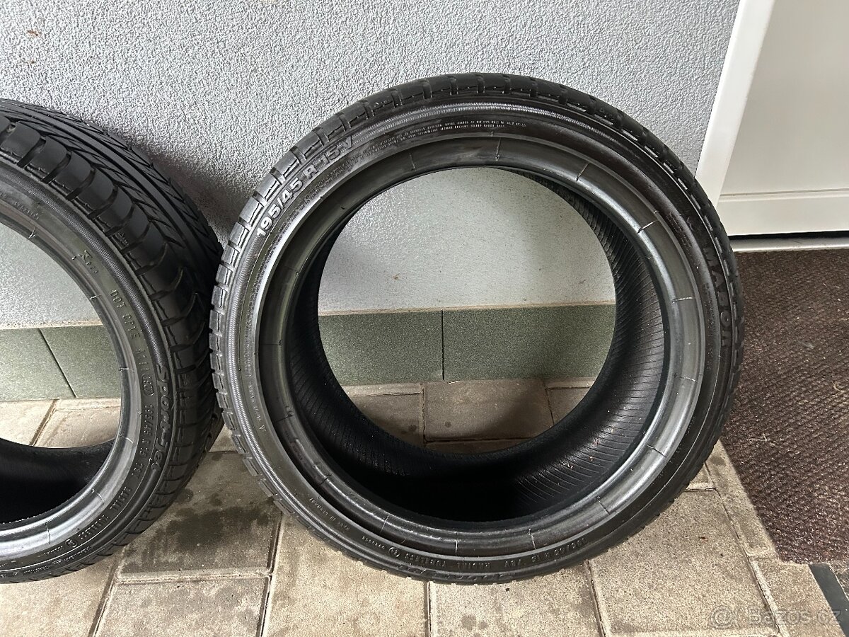 Prodám gumy 195/45/15 - 2