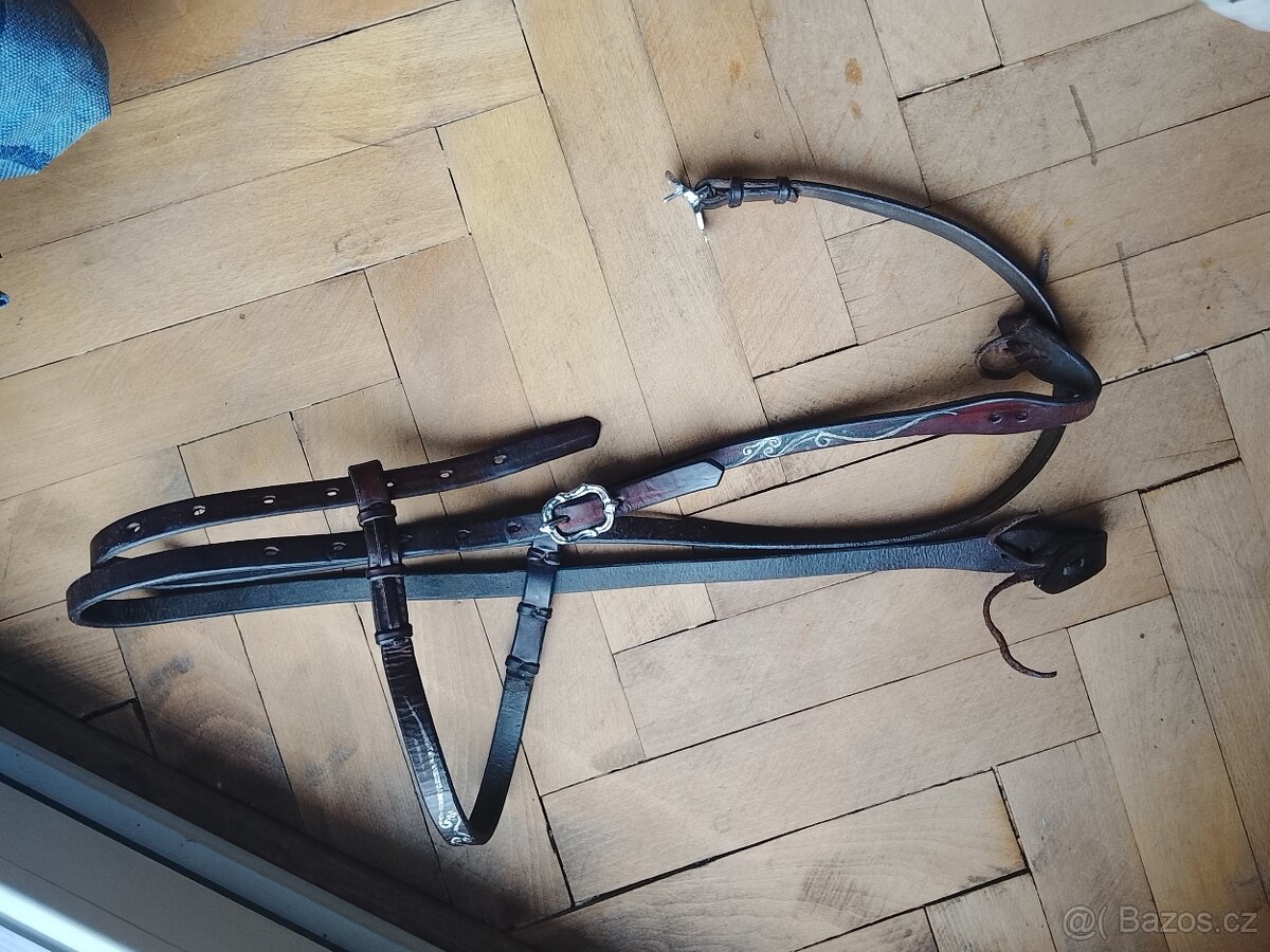 Westernová uzdečka full - 2