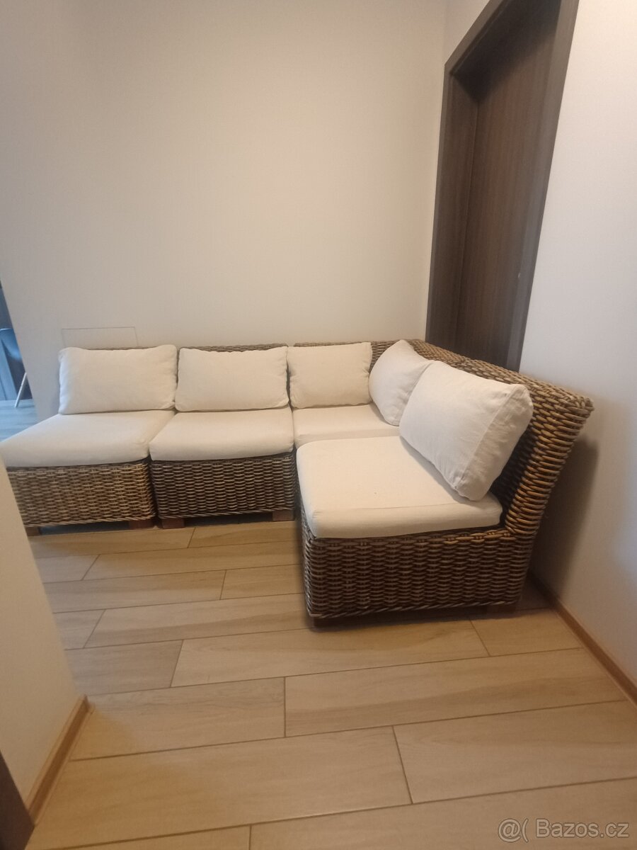 Ratanový nábytek, sedačka - 2