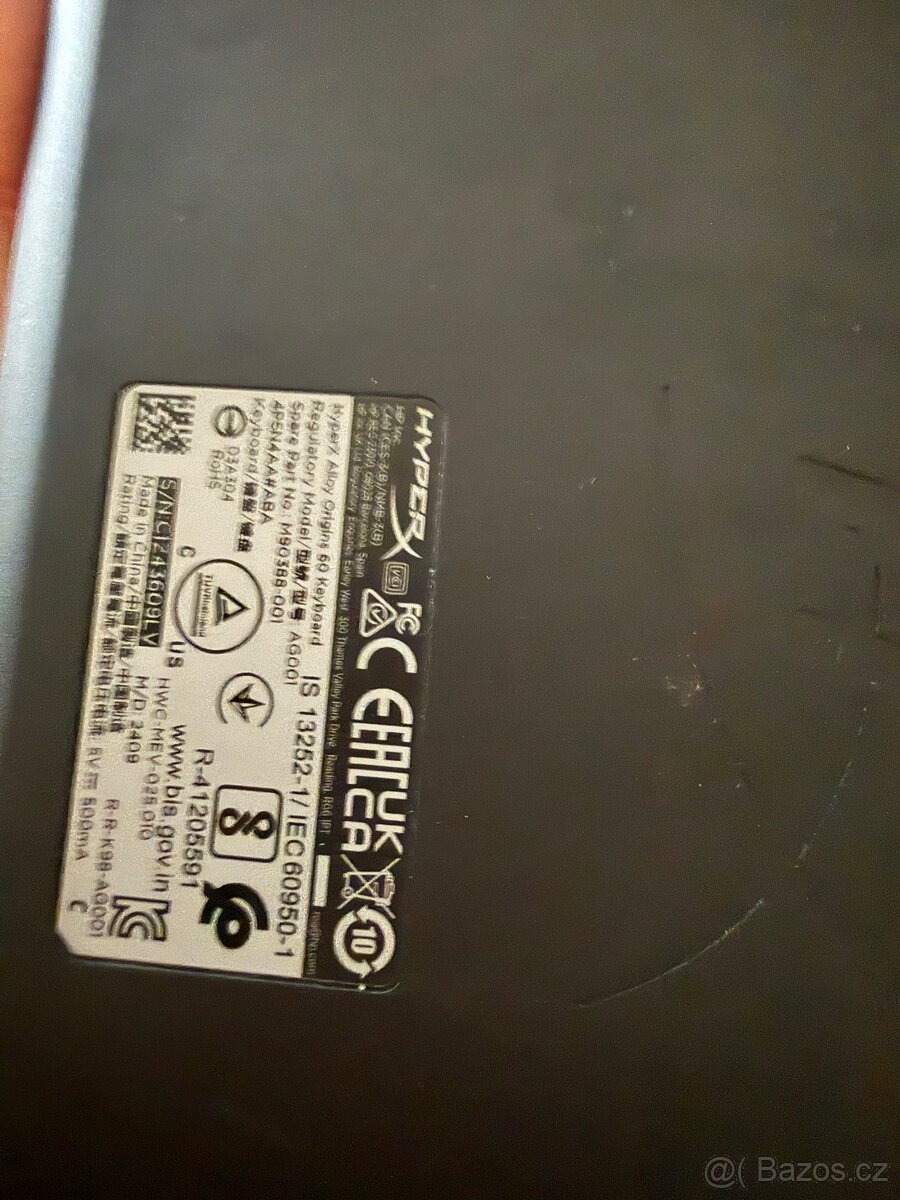 Herní klávesnice HyperX Alloy Origins 60 - 2