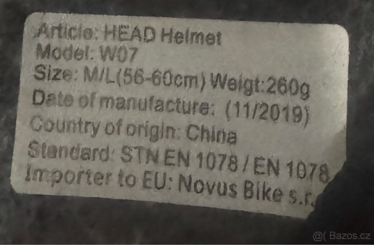 Cyklistická helma aHead - 2