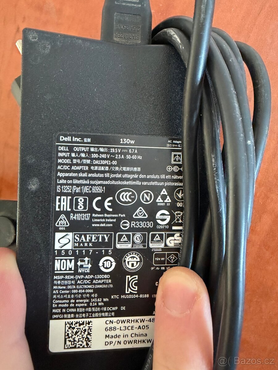 Dokovací stanice Dell PR03X + napájecí adaptér 130W - 2