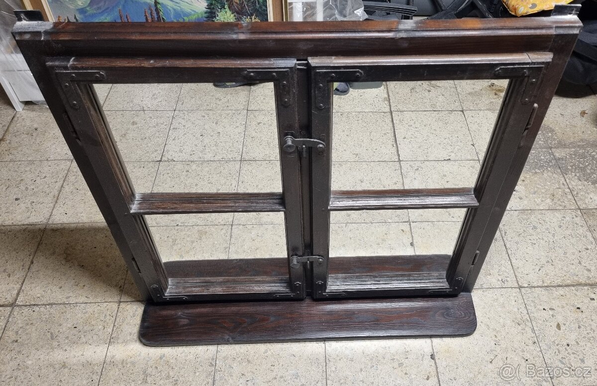 Stylové Zrcadlo okno - 2