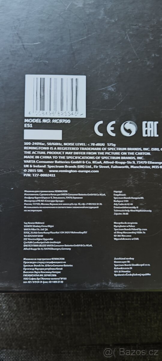 Zastřihovač vlasů a vousů Remington - 2