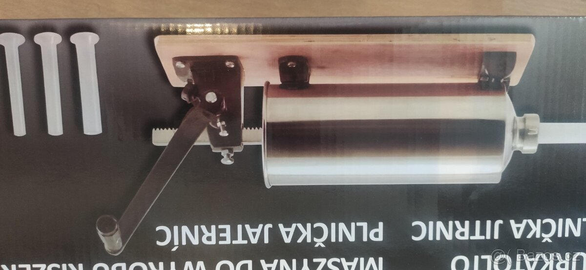 Plnička klobás a jitrnic 4 litry nová - 2